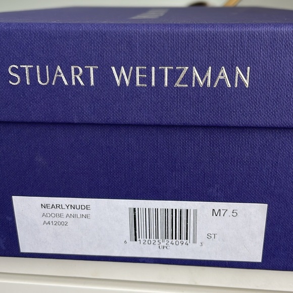 Stuart Weitzman Nearlynude strap sandal patent leather - Picture 9 of 11